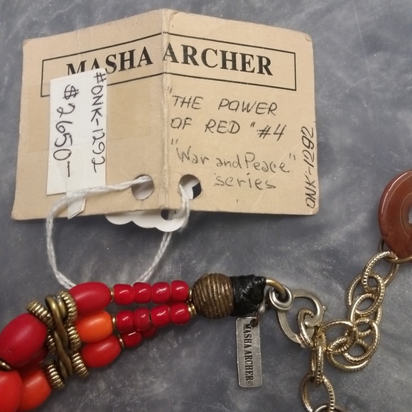 Masha Archer Jewelry Masha Archer Collar Necklace Nwt Poshmark